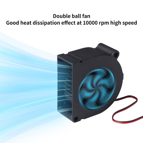Für SV08 3D Drucker Double Ball Turbine Kühler Ventilator 24V 10000RPM Zubehör - 第 5/10 張圖片