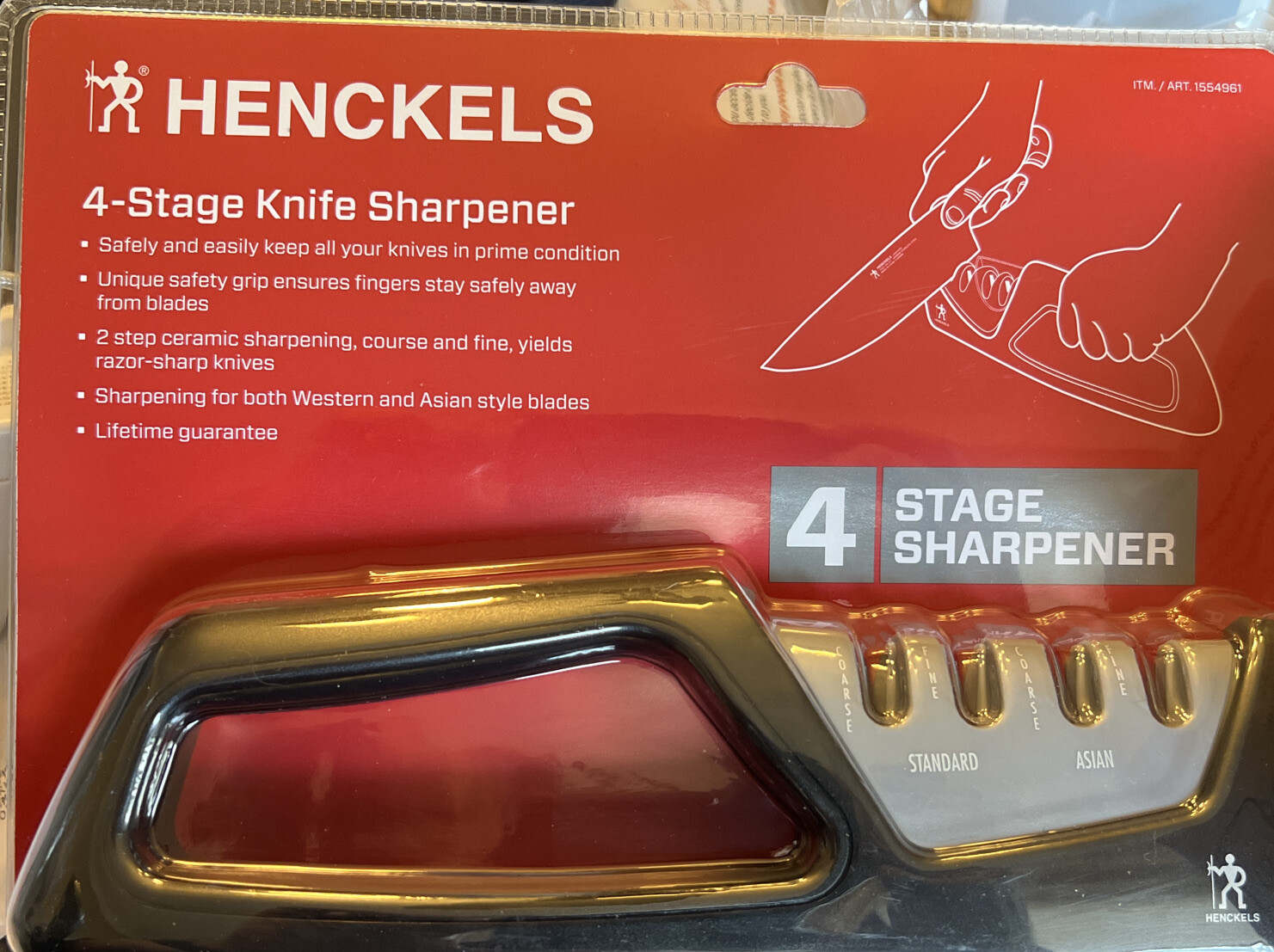 Zwilling J.A. Henckels Knife Sharpener - 4 Stage – Cutlery and More