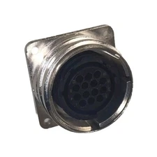 TE AMP 208487-1 Connector Metal Shell CPC Recept. Assy 14 Pos. Sz. 22 Rev R