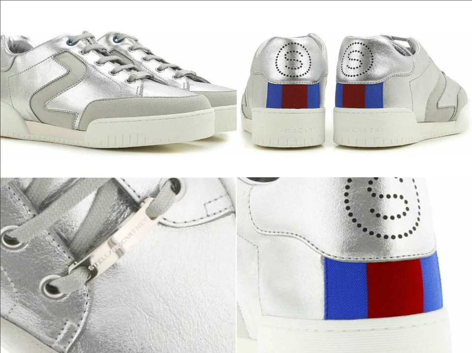 STELLA MCCARTNEY VEGAN ` SNEAKERS LOW-TOP TURNSCHUHE SHOES SCHUHE TRAINERS 37