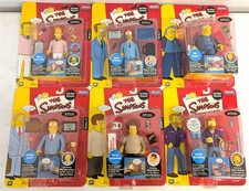 The Simpsons World of Springfield Celebrity Voice Lot of (6) Action Figures NEW