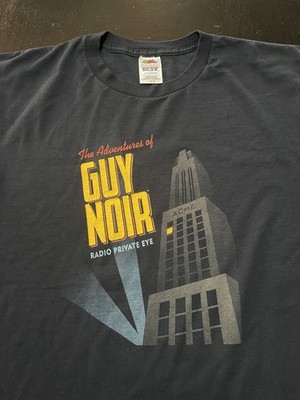 Guy Noir, Radio Private Eye - Prairie Home Companion T-Shirt, Black, Size: Large