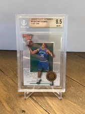 2000-01 Fleer Etan Thomas #119 ROOKIE CARD /1250 (RC) BGS 8.5. rookie card picture