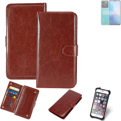 KUNSTLEDER HANDYTASCHE FÜR Infinix Smart 7 Plus SCHUTZ HÜLLE WALLET BOOK FLIP 