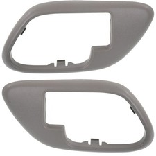Interior Door Handle Bezel Gray Front Lh And Rh For 1995-1999 Chevrolet C1500 Interior Door Handle Bezel Gray Front Lh And Rh For 1995-1999 Chevrolet C1500