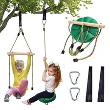 Swing for Kids Disc Swing Tree Swing Set Accessories Rope Swing Adjustable Sw...