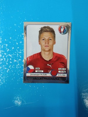 Panini Euro 2016 Swiss Star Edition Sticker n 387 Vaclav Prochazka Ceska Republi