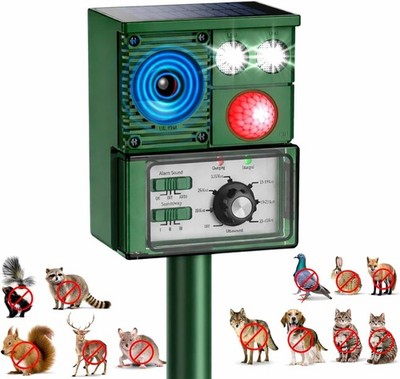 Ultrasonic Repeller Animal Solar Pest Control