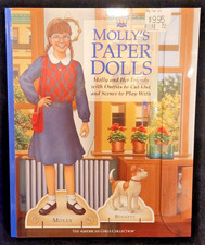 The American Girls Collection Molly's Paper Dolls -- New