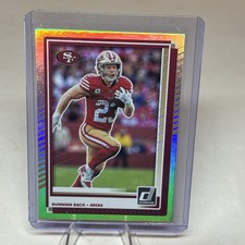 2023 Panini Donruss Optic Christian McCaffrey #267 No Name Holo Error