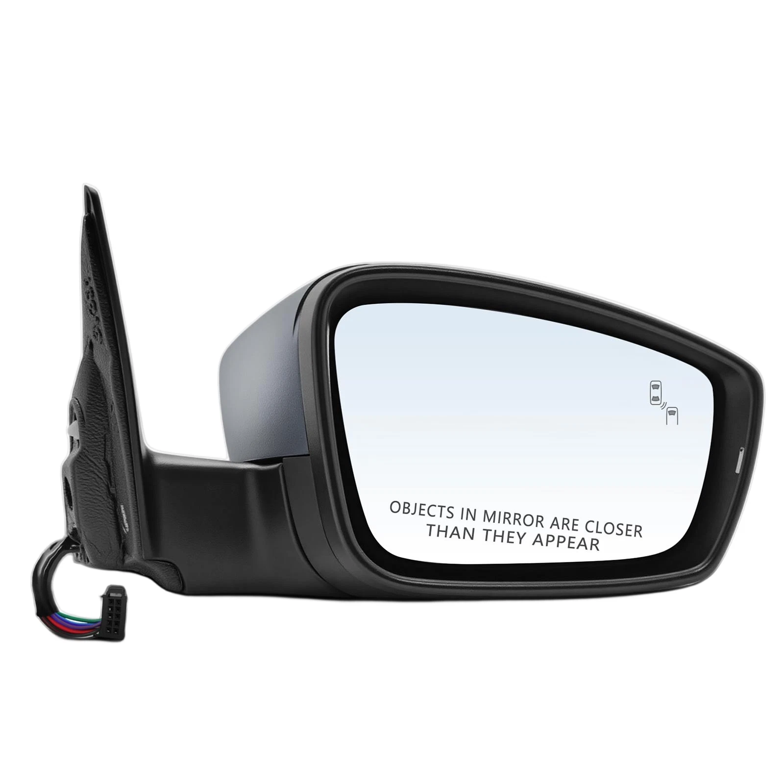 Right Power Mirror with Manual Folding & Heated & Signal Primed for VW Beetle