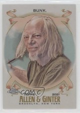 2021 Topps Allen & Ginter Chrome Refractor Tom Bunk #250 sc8