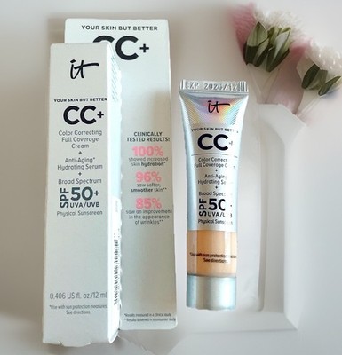 it cosmetics CCクリーム SPF50 CC Cream Full-Coverage Foundation SPF 50+ | IT Cosmetics