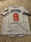 Marquis Grissom Signed Atlanta Gray Baseball Jersey JSA