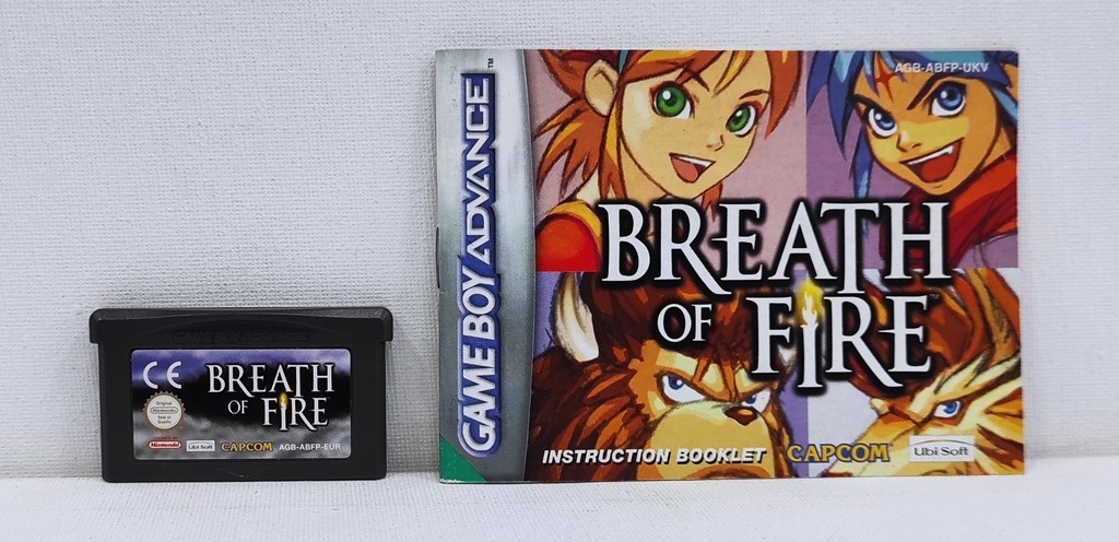 Breath Of Fire Jeu Game Boy Advance  Avec Notice AH78
