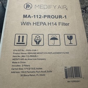 GENUINE Medify Air MA-112PRO H14 Filter 2 boxes with 2 filters in each box