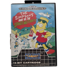 The Simpsons: Bart vs. The Space Mutants - Sega Mega Drive Spiel