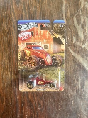 2025 HOT WHEELS SILVER SERIES VINTAGE CLUB '32 FORD SO FAST CASE H 2/5 BARN FIND