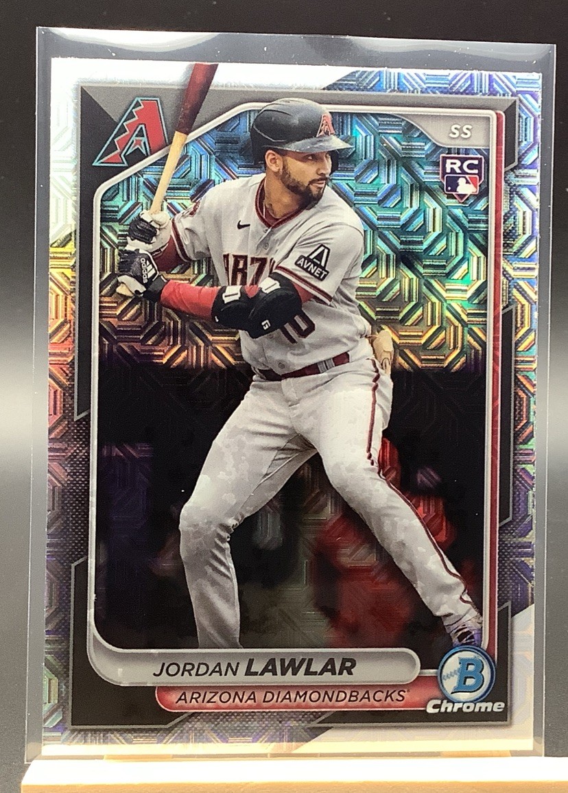 2024 Bowman Chrome - Jordan Lawlar #55 Mojo Refractor (RC) 22726-26