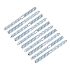 Double Ended Screws (M10 Thread 120mm Long) 15pcs, Hanger Bolts Self-Tapping