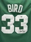 Larry Bird Signed M&N Boston Celtics Basketball Jersey NBA HOF TSA COA