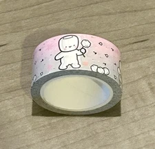NEW Marshmallow Studio Make A Wish 2 Pink washi tape 20 mm roll