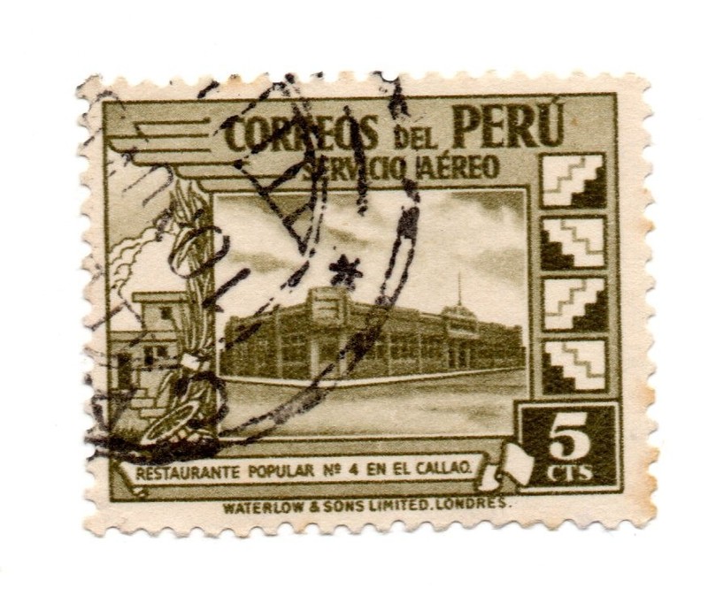 Soup Kitchen (Popular Restaurant) # 4 - Callao, Perú 1949, used 16