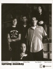 Sprung Monkey Band Group Portrait Silver Gelatin Print 1990s Music Press Photo