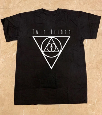 everyone LOGO BY VINCENT L/S TEE Mサイズ Twin Tribes Logo Black Cotton T Shirt Full size S-5XL unisex HT506