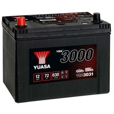 YUASA YBX3031 YBX3000 Batteria SMF 12V 72Ah 630A D26 per OPEL Monterey A (M92)