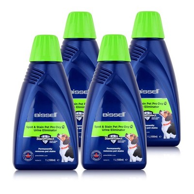 Bissell Teppich Reinigungslösung 1L für die BISSELL SpotClean (4er Pack)