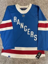New York Rangers Centennial Alt Fanatics Premium NWT NHL Hockey Jersey SIZE 52