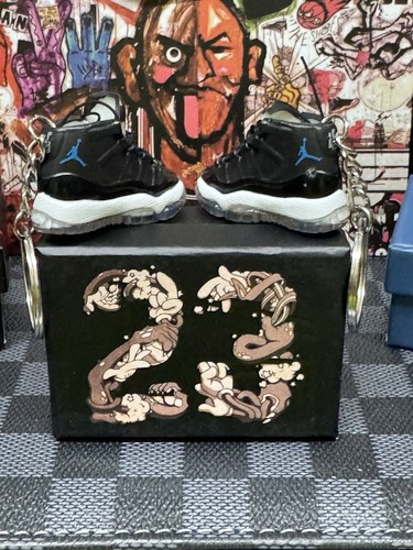 Mini Jordan Schuh Schlüsselanhänger Set - Perfekt für Sneakerheads! - Bild 6 von 8