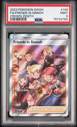 Friends in Sinnoh graded PSA 9 for sale on eBay