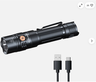 Fenix PD36R-ACE 3000 Lumens Multi-Mode Rechargeable Tactical Flashlight