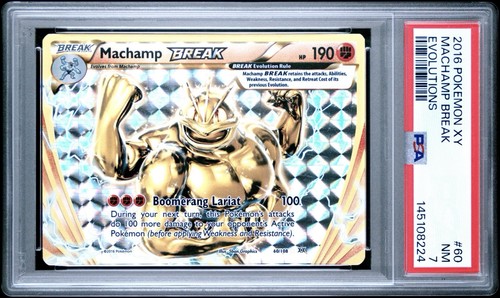 Machamp BREAK graded PSA 7 for sale on eBay