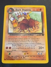 Dark Dugtrio 23/82 Team Rocket Regular on eBay