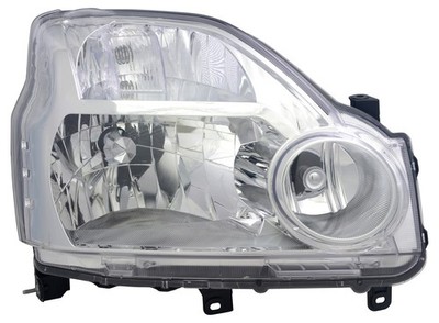 Scheinwerfer rechts für Nissan X-Trail T31 07-10 H4 + LWR Stellmotor vorne TYC
