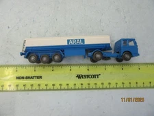 HO - Wiking  801 Magirus 235 D ARAL Tank Truck  - NNB