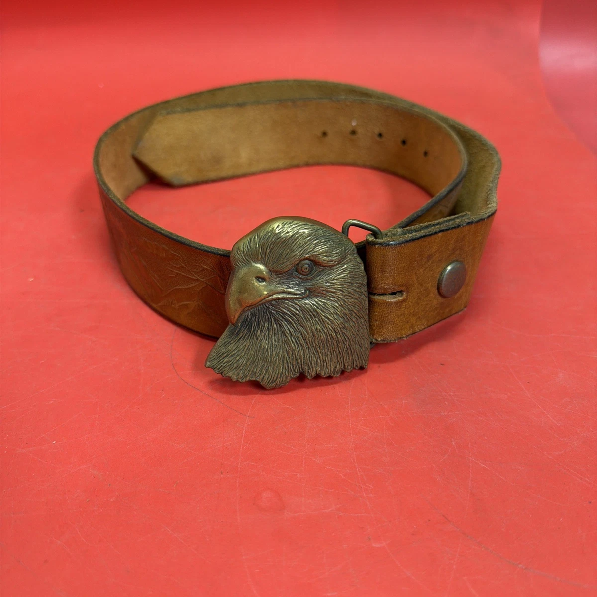 Brass Brown Animal Vintage Belt Buckles for sale | eBay display picture 3