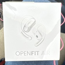 Shokz OpenFit Air Open-Ear True Wireless Bluetooth Ear-hook Earbuds White