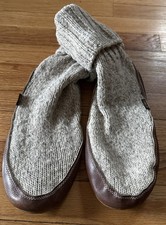 ACORN RAGG WOOL UNISEX SLIPPER MENS-7.5-8.5 WOMEN S 9/10