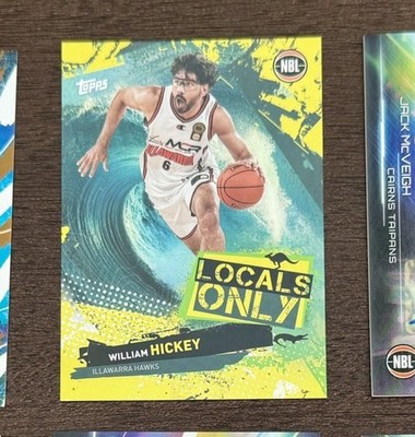 WILLIAM HICKEY 2025-26 Topps NBL  Hawks Locals Only SSP CASE HIT