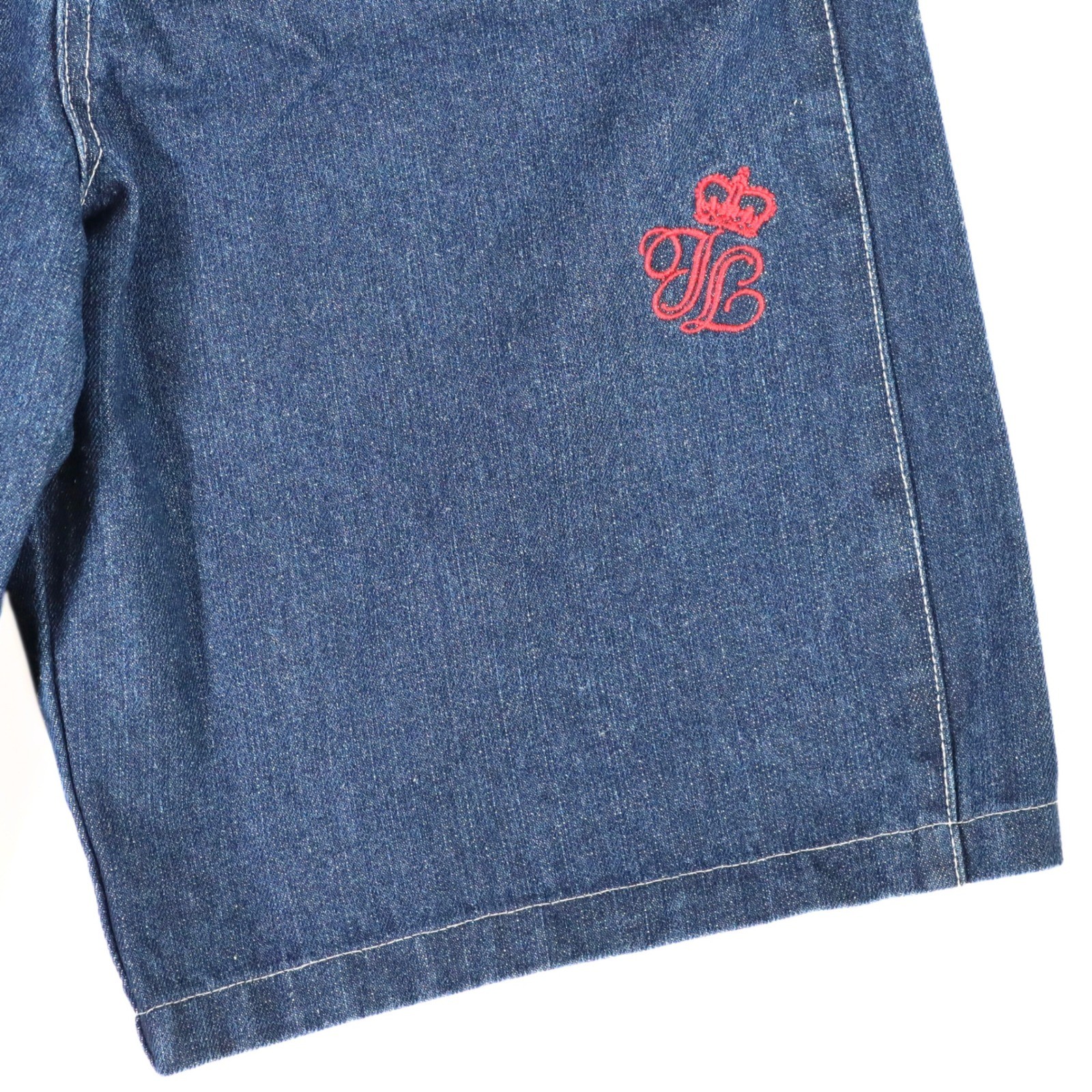 Jaded London Y2k Denim Shorts Womens W26 Blue Jumbo F… - Gem