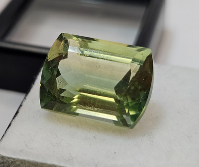 Bi-Colour Tourmaline Cushion Cut 11-12 Ct GEMSTONE For Ring & Stud Making FR-479
