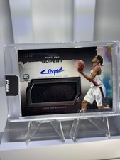 2023-24 Topps Three Rookie Relic Prime 13/49 Rayan Rupert #RRA-RR Auto