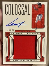 2023 National Treasures Colossal RPA /99 Ceddanne Rafaela #CMS-CR Red Sox