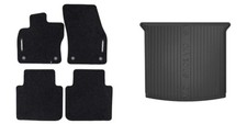 Frogum Fußmattensatz Autoteppich + Kofferraumwanne für Seat Tarraco KN2_ KN2