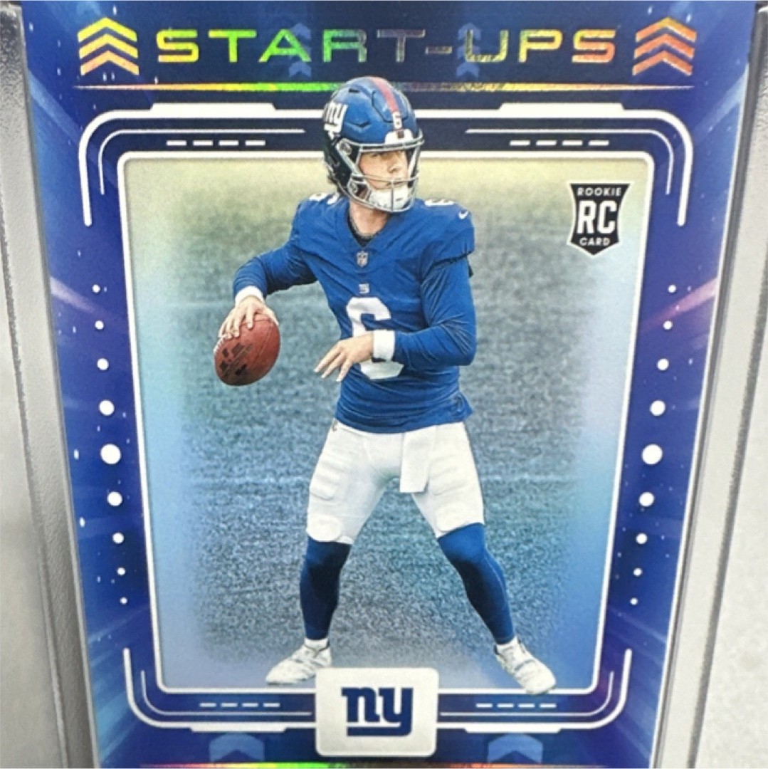 2025 Panini Origins Start-Ups Rookie Insert Jaxson Dart #7 Giants NFL