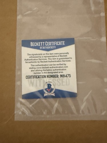 Troy Aikman signiert Full Size Helm Replik Autogramm Dallas Cowboys - BAS - Bild 6 von 6